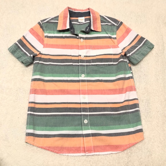 Gymboree Other - Gymboree | striped button down | small (5-6)